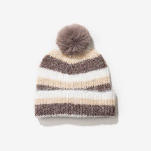 TIFFOSI 10068456 Pack Gorro y Bufanda Peaks Beige