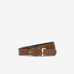 TIFFOSI 10057601 Cinturon Reversible Serena Marron/Negro