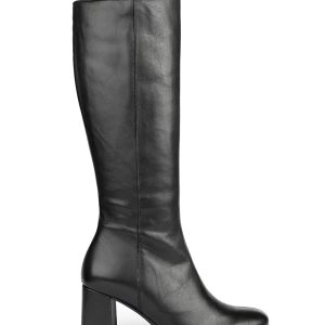 DESIREE JULIE3 Bota tacon forrado y plataforma DIANA NEGRO