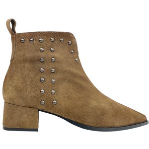 DESIREE SHIRAT4 Botin remaches y piso cerco SERRAJE CUERO