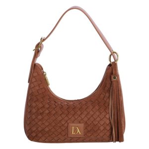 Don Algodon 0SI7845012 Bolso de Hombro Mujer Camel