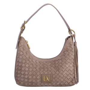 Don Algodon 0SI7845050 Bolso de Hombro Mujer Taupe