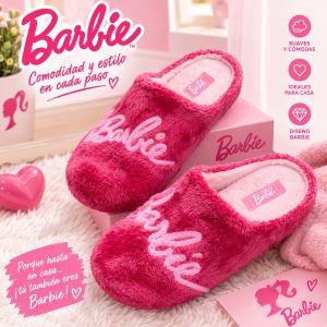 MARPEN 1BB Zapatillas de Casa Barbie Fuxia