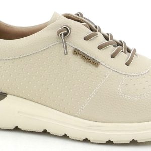 AMARPIES AHI31126 CASUAL PICADO CORDON ELASTICO BEIG