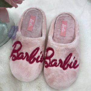 MARPEN 1BB Zapatillas de Casa Barbie Rosa