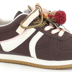 DANGELA DBF31855 SNEAKERS CASUAL POMPONES MARRON