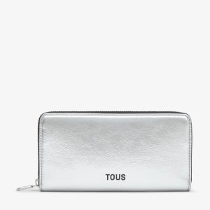 TOUS 2002468255 BILLETERA M. NEW DORP PLATEADO