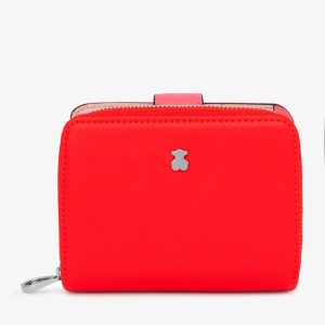 TOUS 2001689917 BILLETERA S. NEW DUBAI SAF. TRI-ROJO
