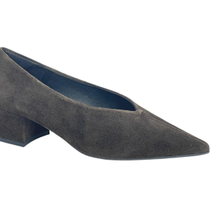 DESIREE RABAT9 Salon hueco huevo tacon forrado 3,5 cm SERRAJE MARRON