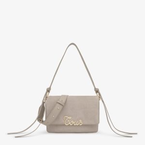 TOUS 2002463247 BANDOLERA M. AUDREE MONOGRAM GRIS PIEDRA