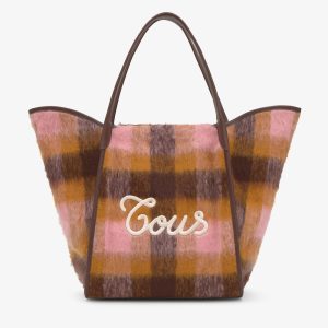 TOUS 2002438445 CAPAZO L. TOUS TULIP MARRÓN-ROSA
