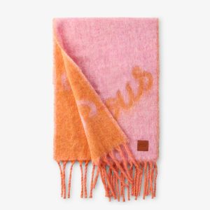 TOUS 2002464913 BUFANDA TOUS MONOGRAM CORAL